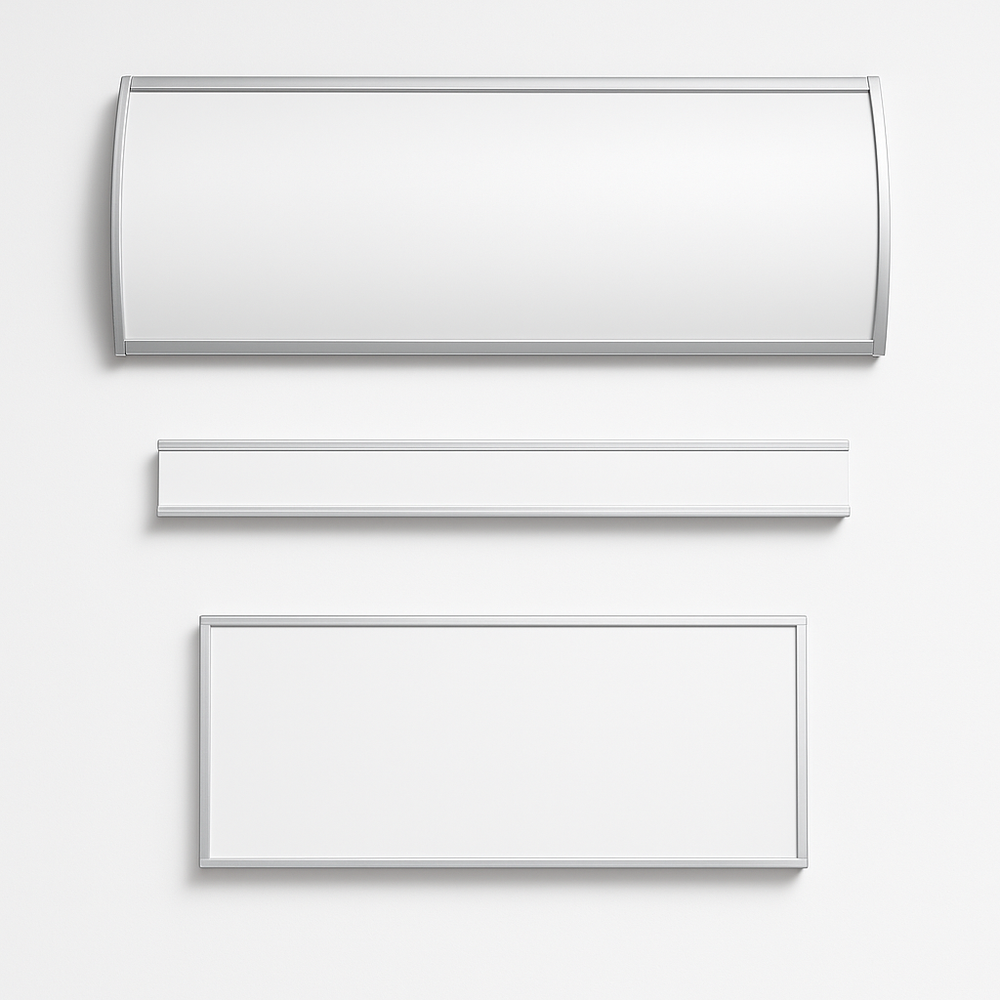 Premium Aluminum Office Name Plate – Sleek & Professional Identity Display