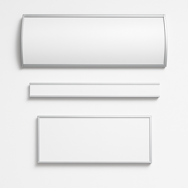 Premium Aluminum Office Name Plate – Sleek & Professional Identity Display
