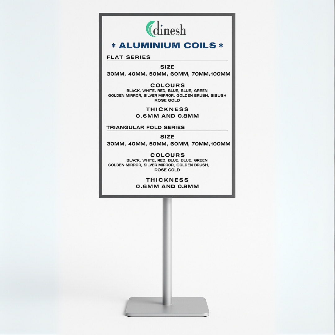 Glass Frame with Single Rod Stand