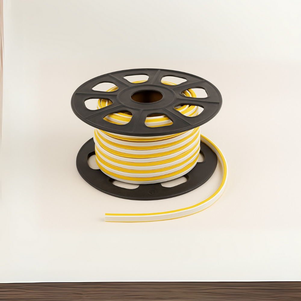 8mm Neon Flex LED Strip Light Roll (Yellow)