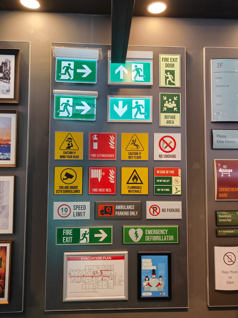 FIRE EXIT SIGNAGE