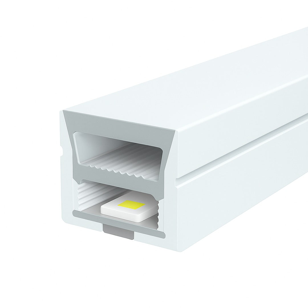 10x10mm LED Module with Integrated Focus Lens – 3000K / 4000K Light Output for 8mm PCB