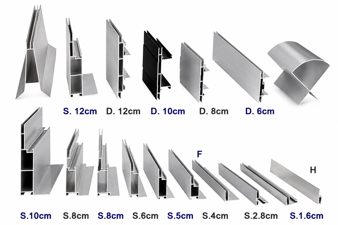 Fabric Aluminum Profile